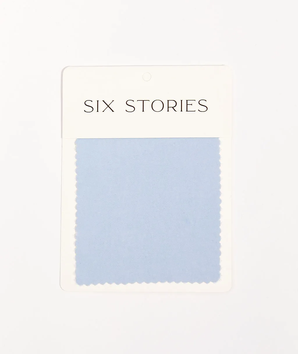 Bridesmaid Dress Chiffon Swatch Card