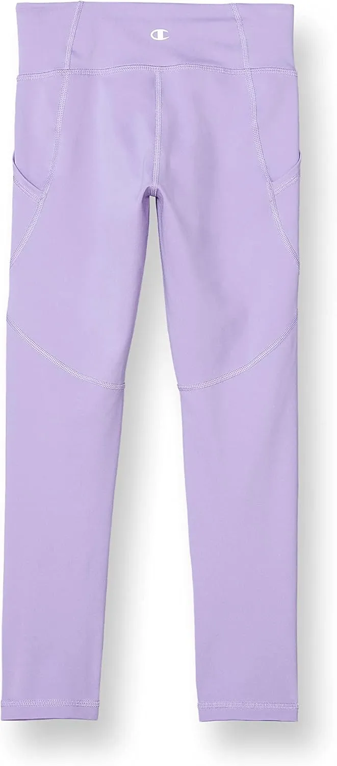 Champion Pockets for Girls, Cute Leggings for Kids', 21"