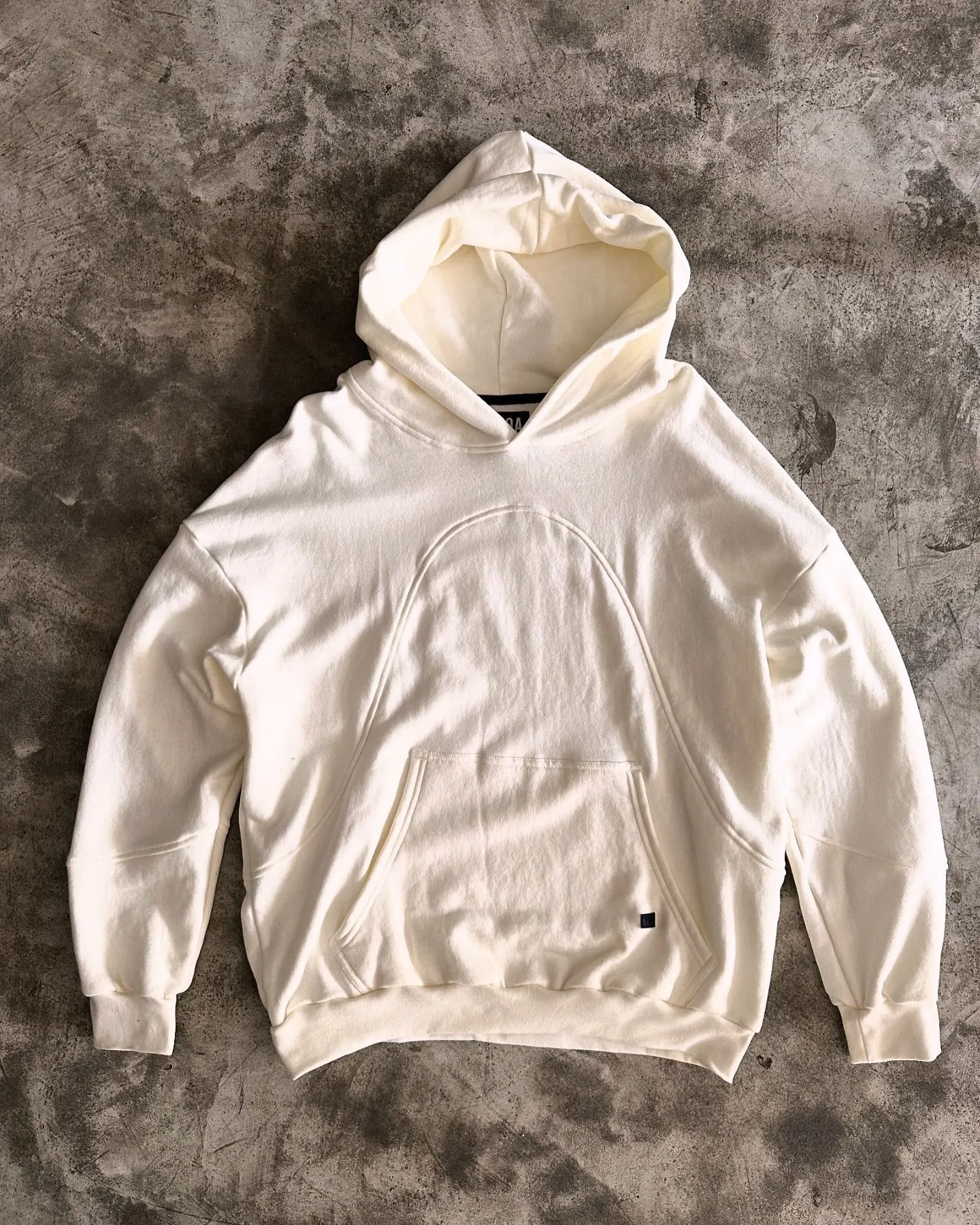 Comfort Terry Hoodie - Crema