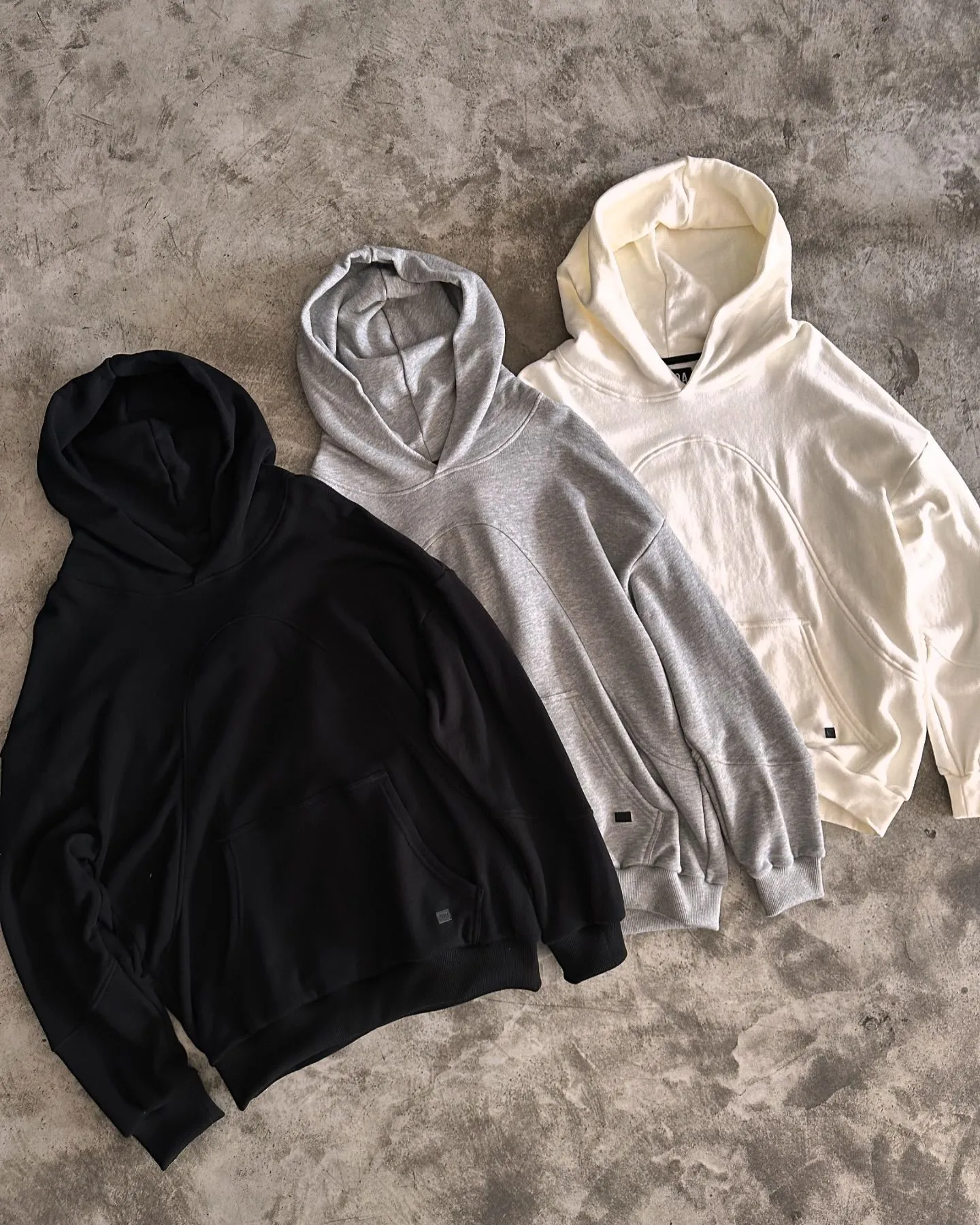 Comfort Terry Hoodie - Crema