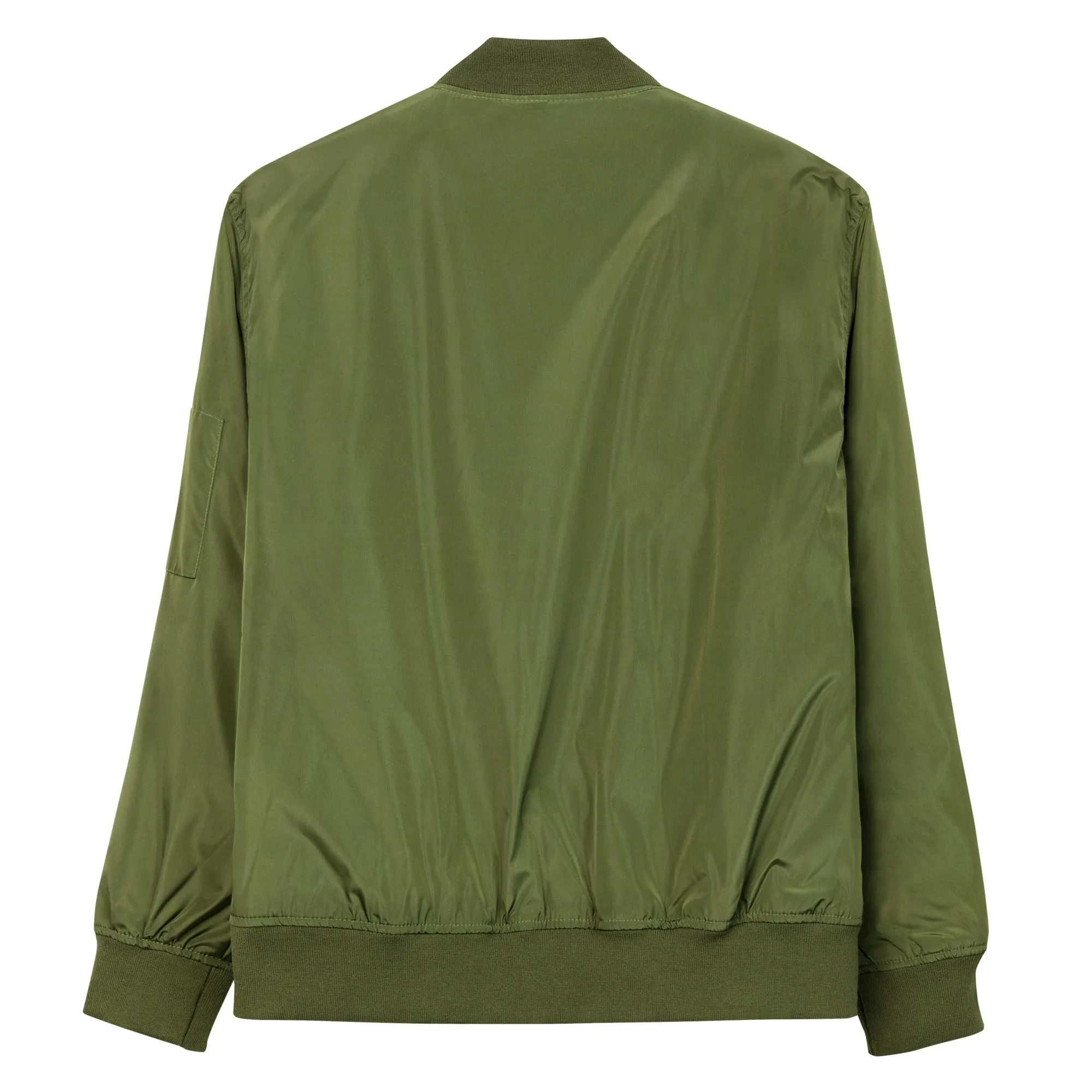 Earthtones Classic Logo - Premium recycled bomber jacket