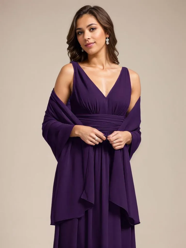Elegant Chiffon Shawl for Special Occasions Express NZ wide