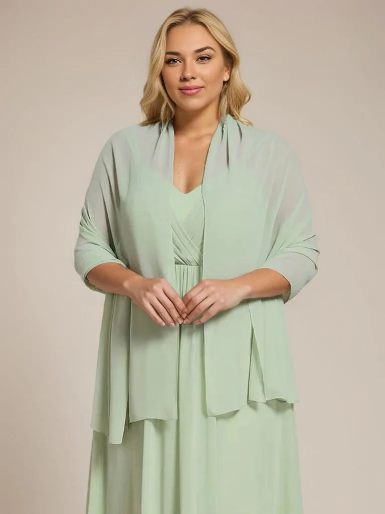 Elegant Chiffon Shawl for Special Occasions Express NZ wide