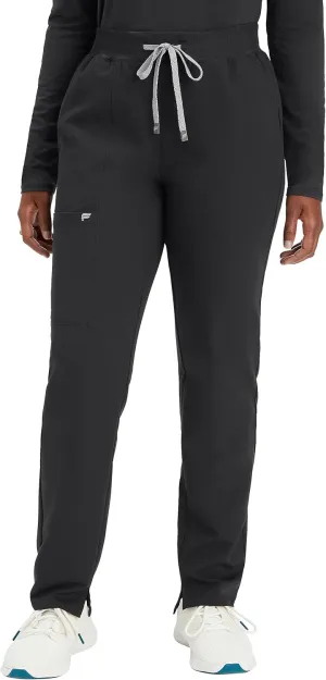 Fabletics Women's Performance Scrub Pant - MotionTech, 4-Way Stretch, Pocket-Packed, Wrinkle-Resist, Semi-Slim Fit