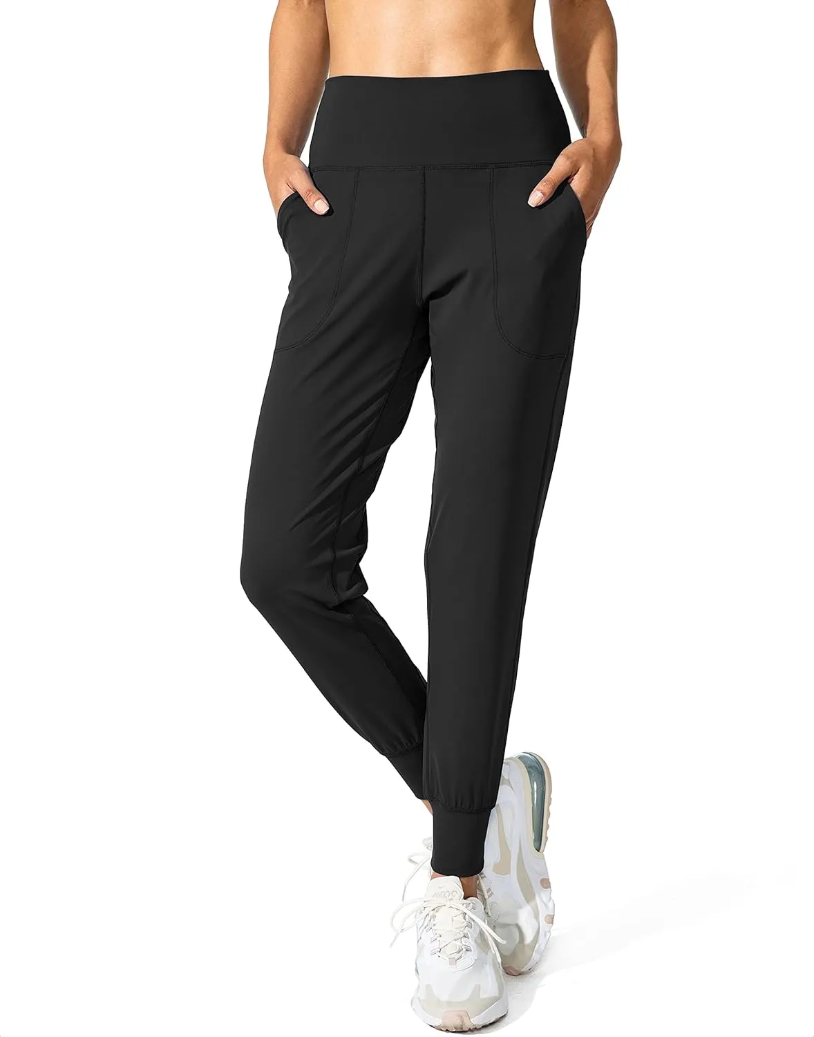 G Gradual Women's Joggers High Waisted Yoga Pants with Pockets Loose Leggings for Women Workout, Athletic, Lounge