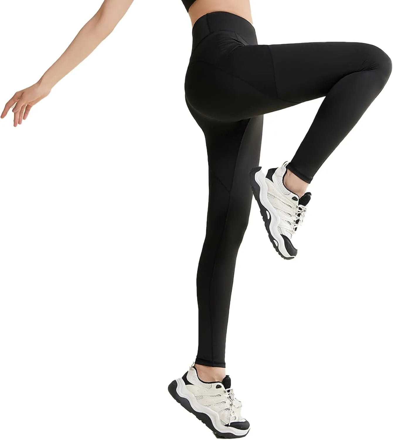 High Waisted Leggings for Woman, Women's Yoga Legging Soft Through Workout Athletic Running Yoga Pants for Woman