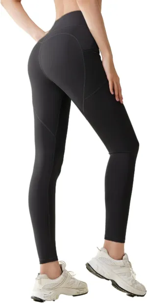 High Waisted Leggings for Woman, Women's Yoga Legging Soft Through Workout Athletic Running Yoga Pants for Woman