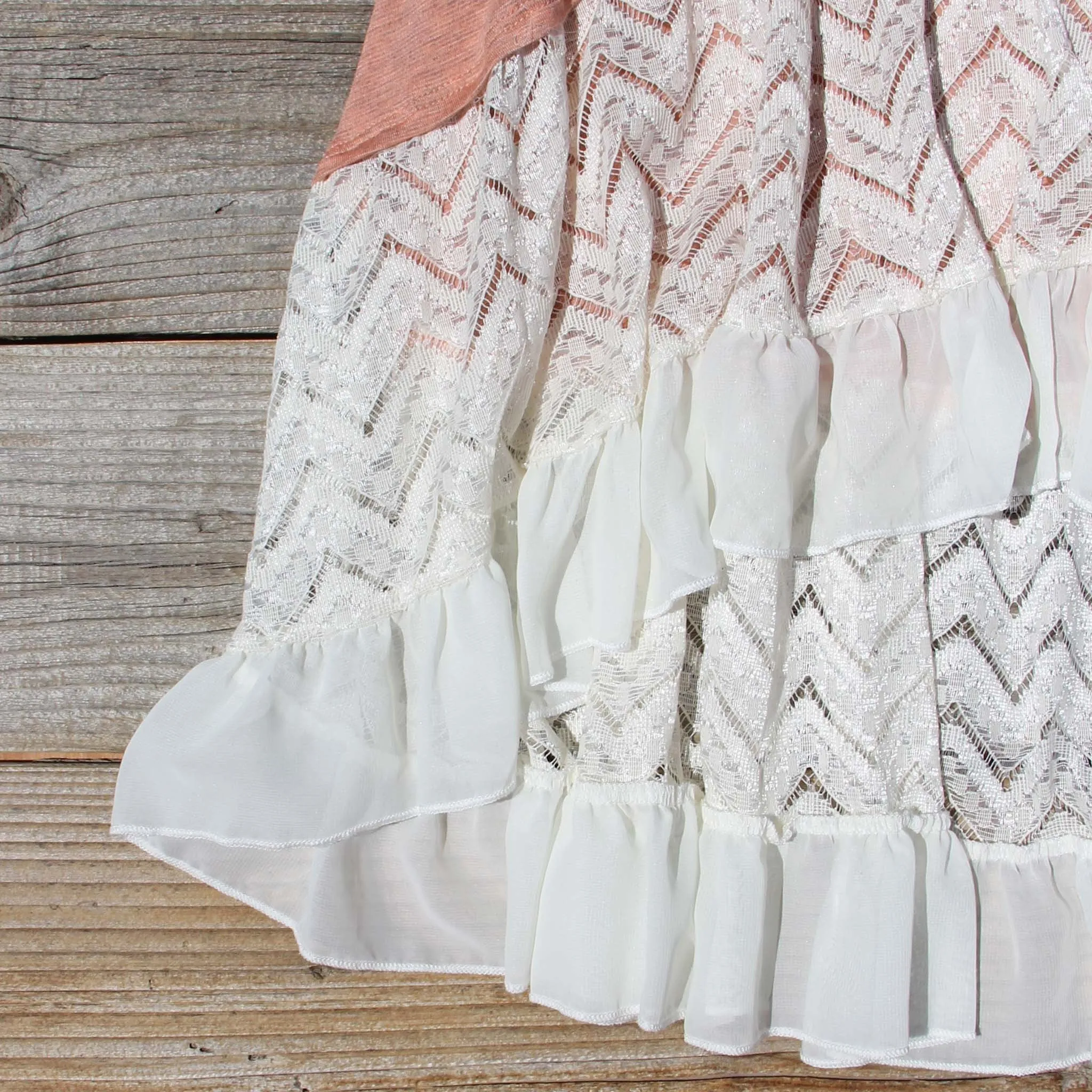 Honey & Lace Cozy Tee in Pink
