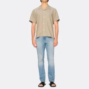Hugh Linen Shirt (Flax)