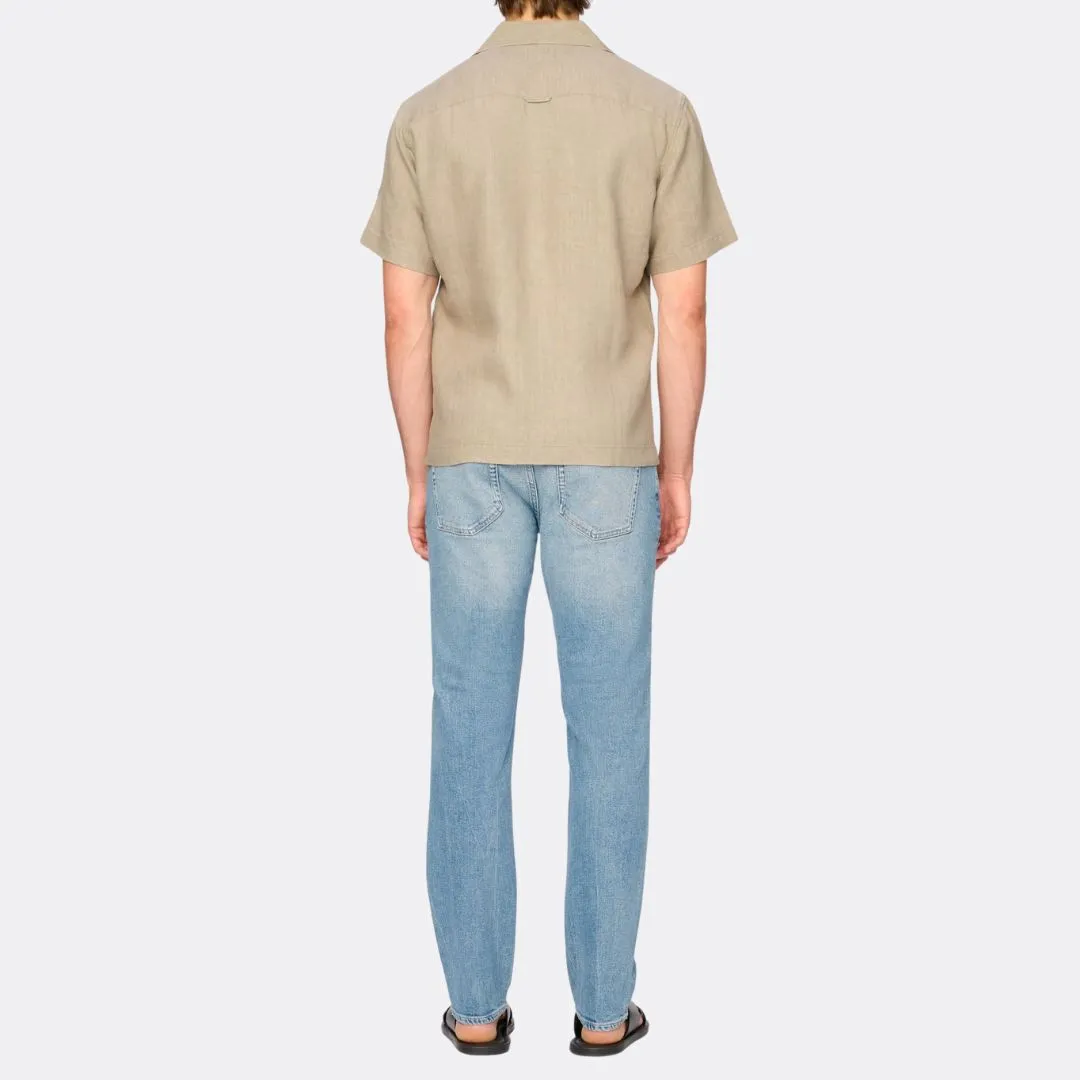 Hugh Linen Shirt (Flax)