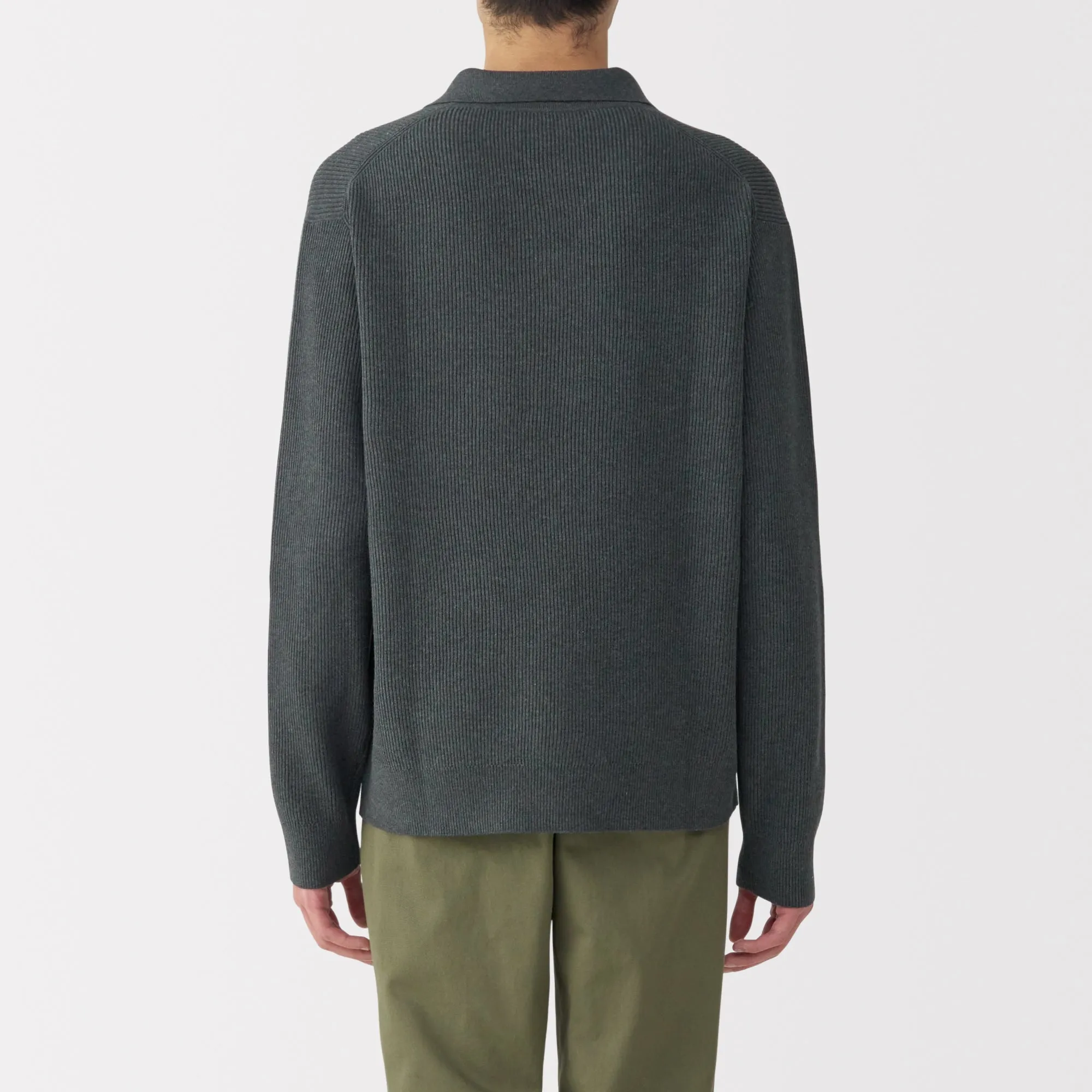 Men's Ribbed Skipper Pullover