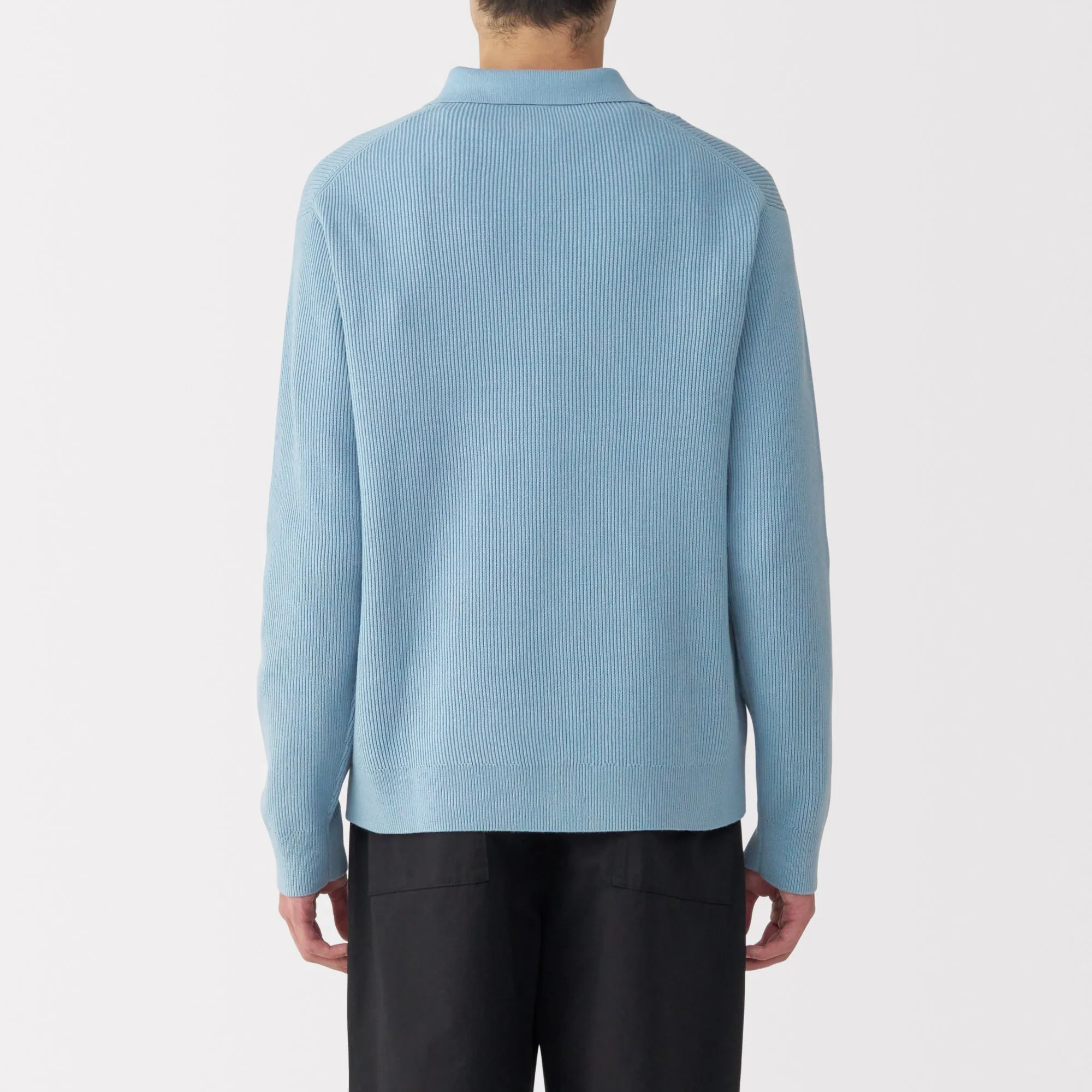 Men's Ribbed Skipper Pullover
