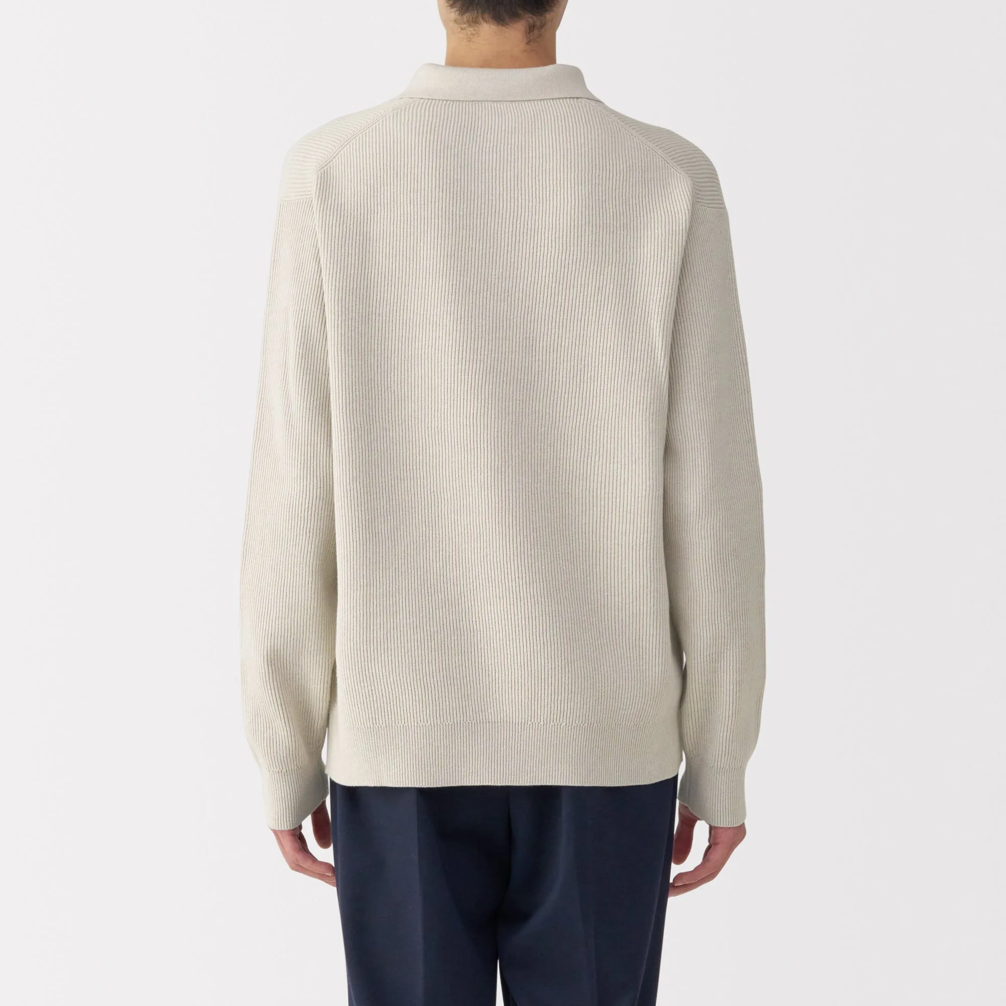 Men's Ribbed Skipper Pullover