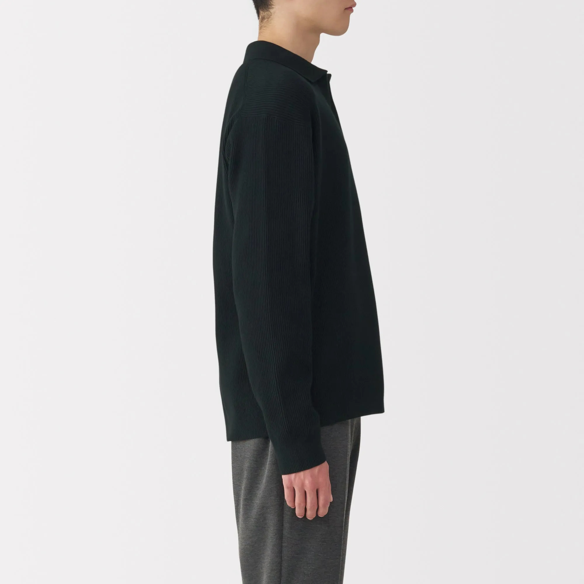 Men's Ribbed Skipper Pullover