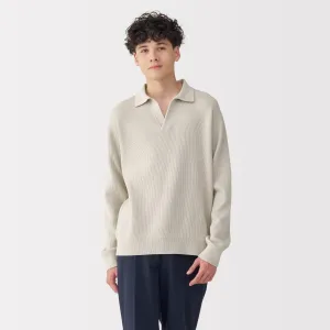 Men's Ribbed Skipper Pullover