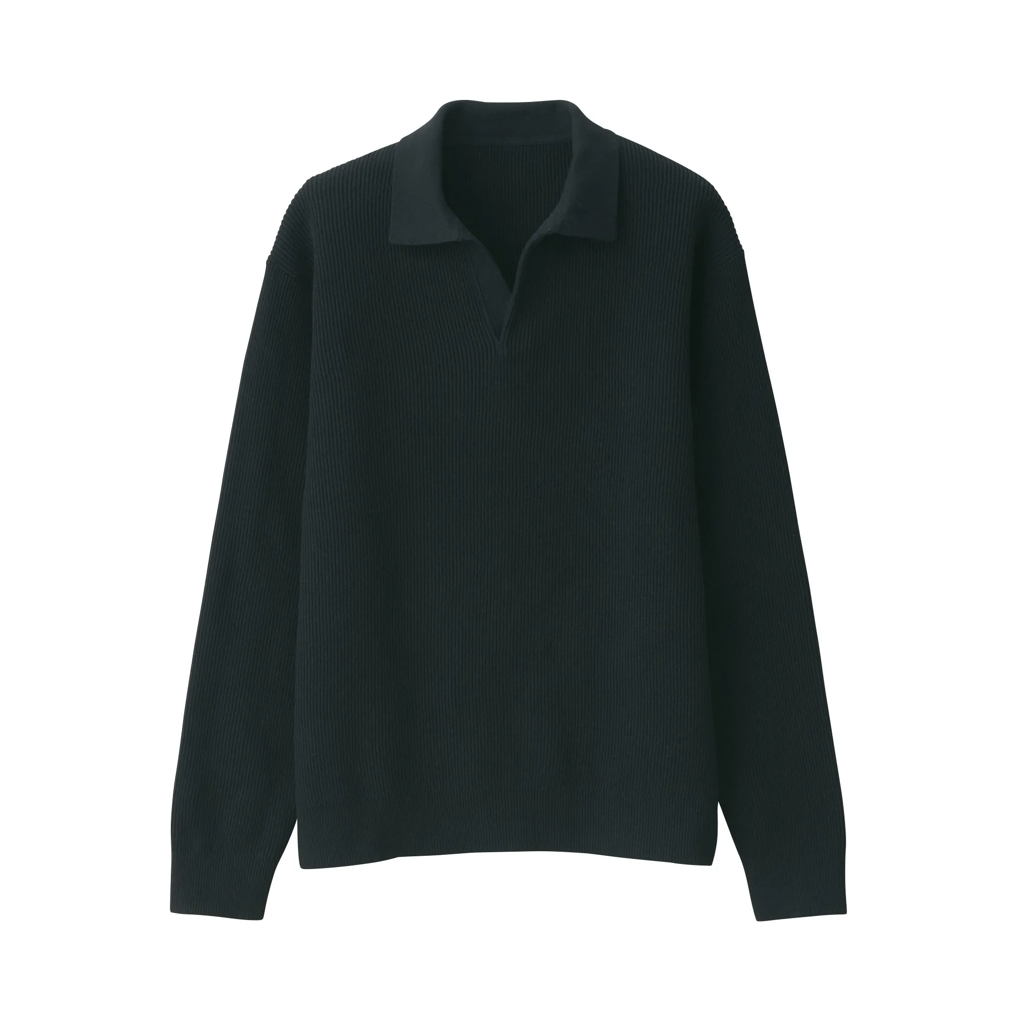 Men's Ribbed Skipper Pullover