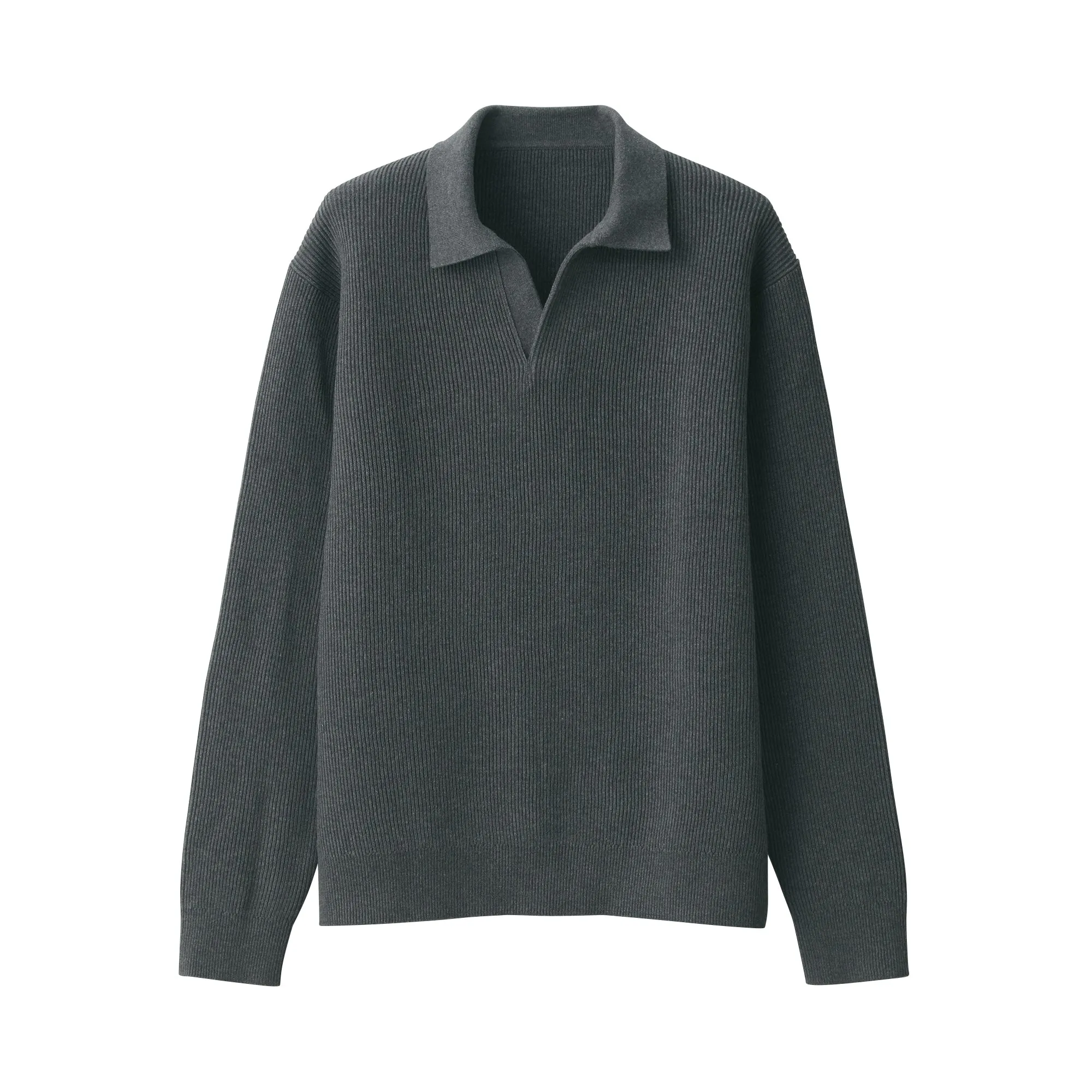 Men's Ribbed Skipper Pullover