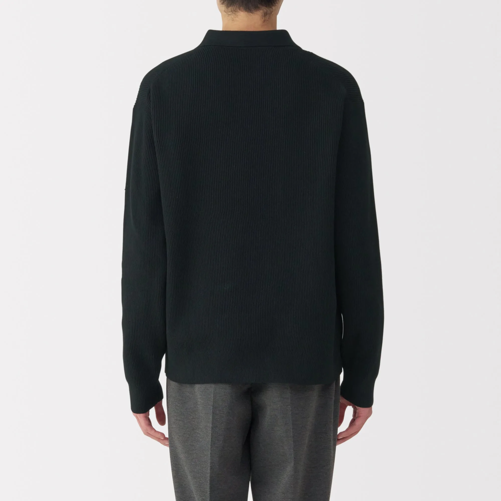 Men's Ribbed Skipper Pullover