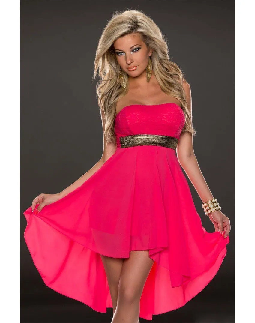 "Aubrey" Strapless Dress