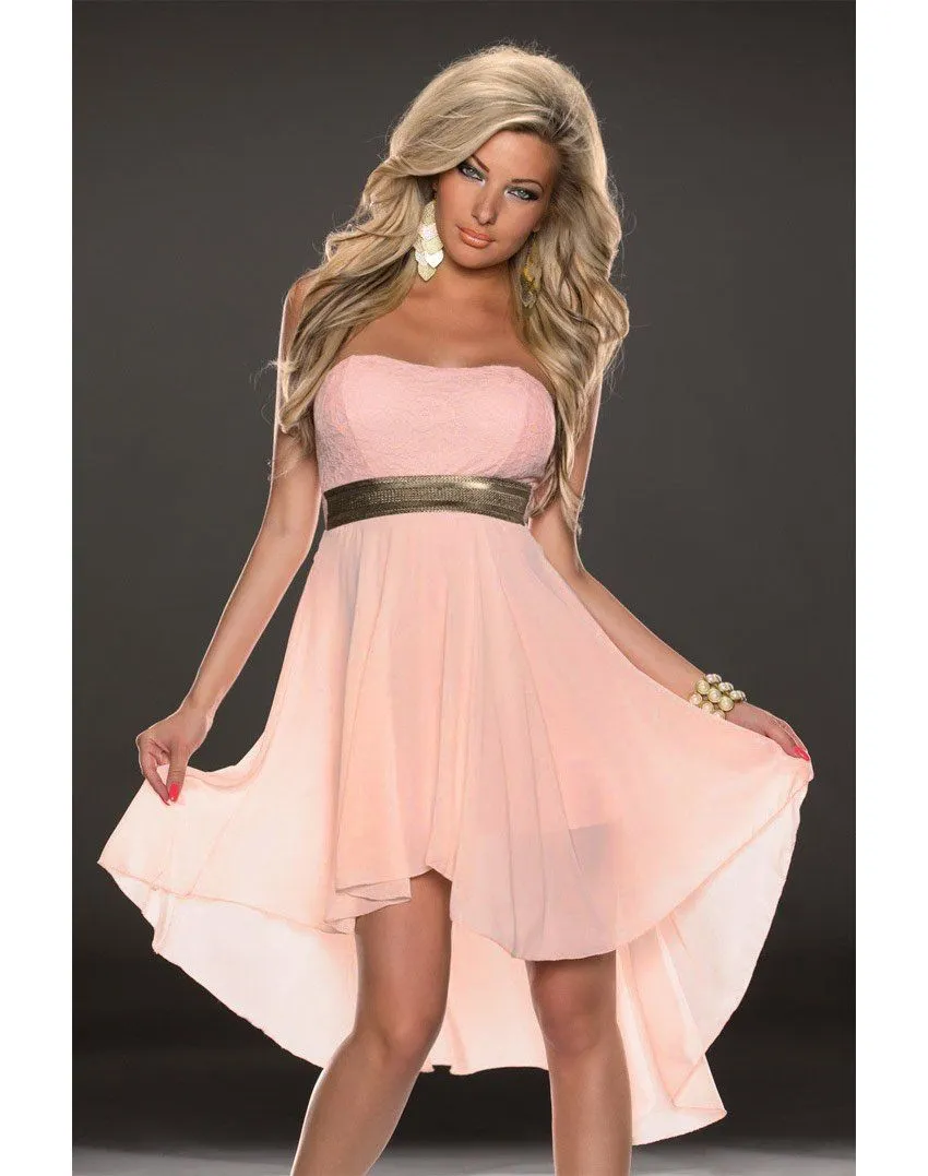 "Aubrey" Strapless Dress