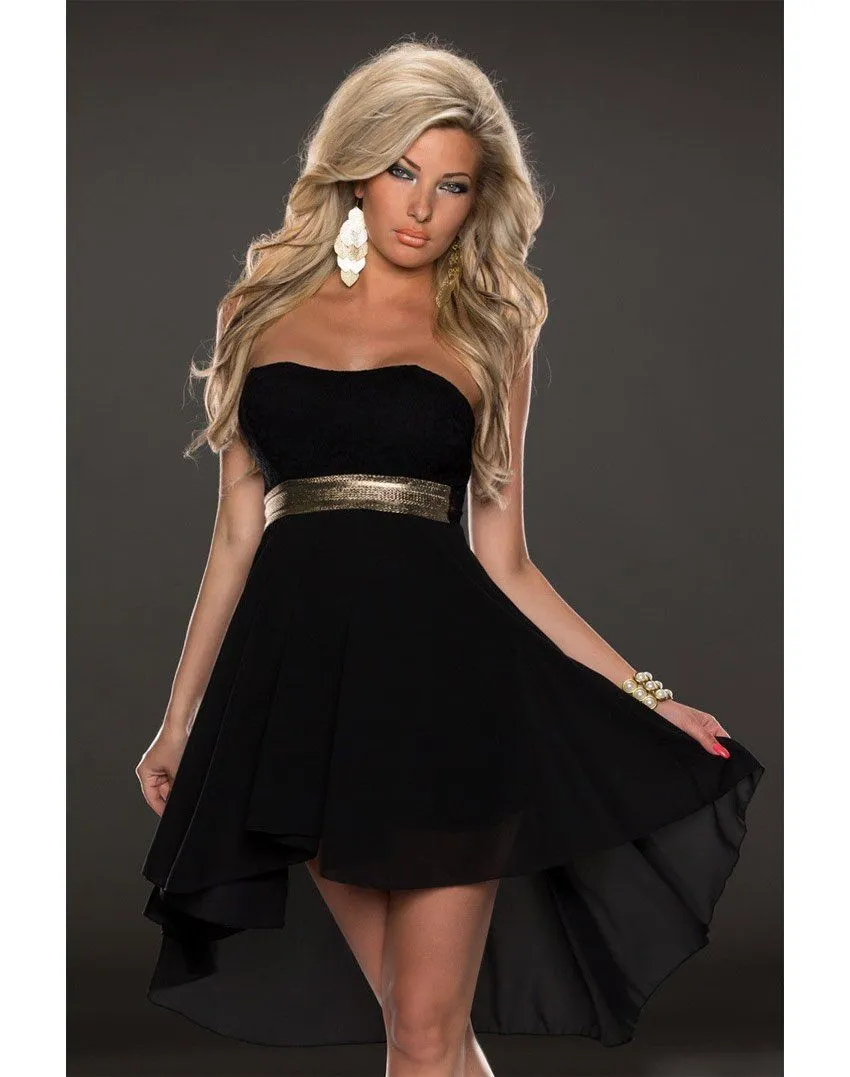 "Aubrey" Strapless Dress