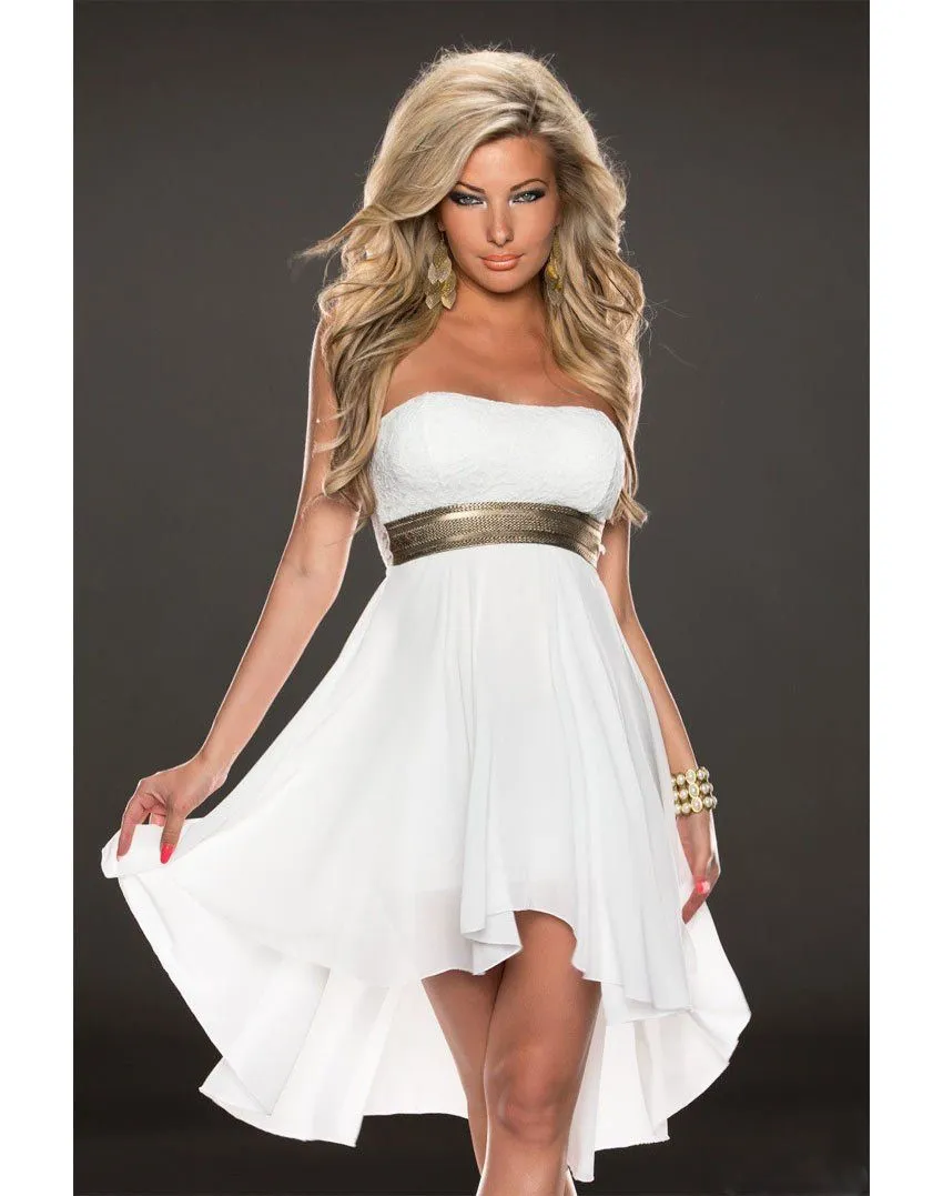 "Aubrey" Strapless Dress