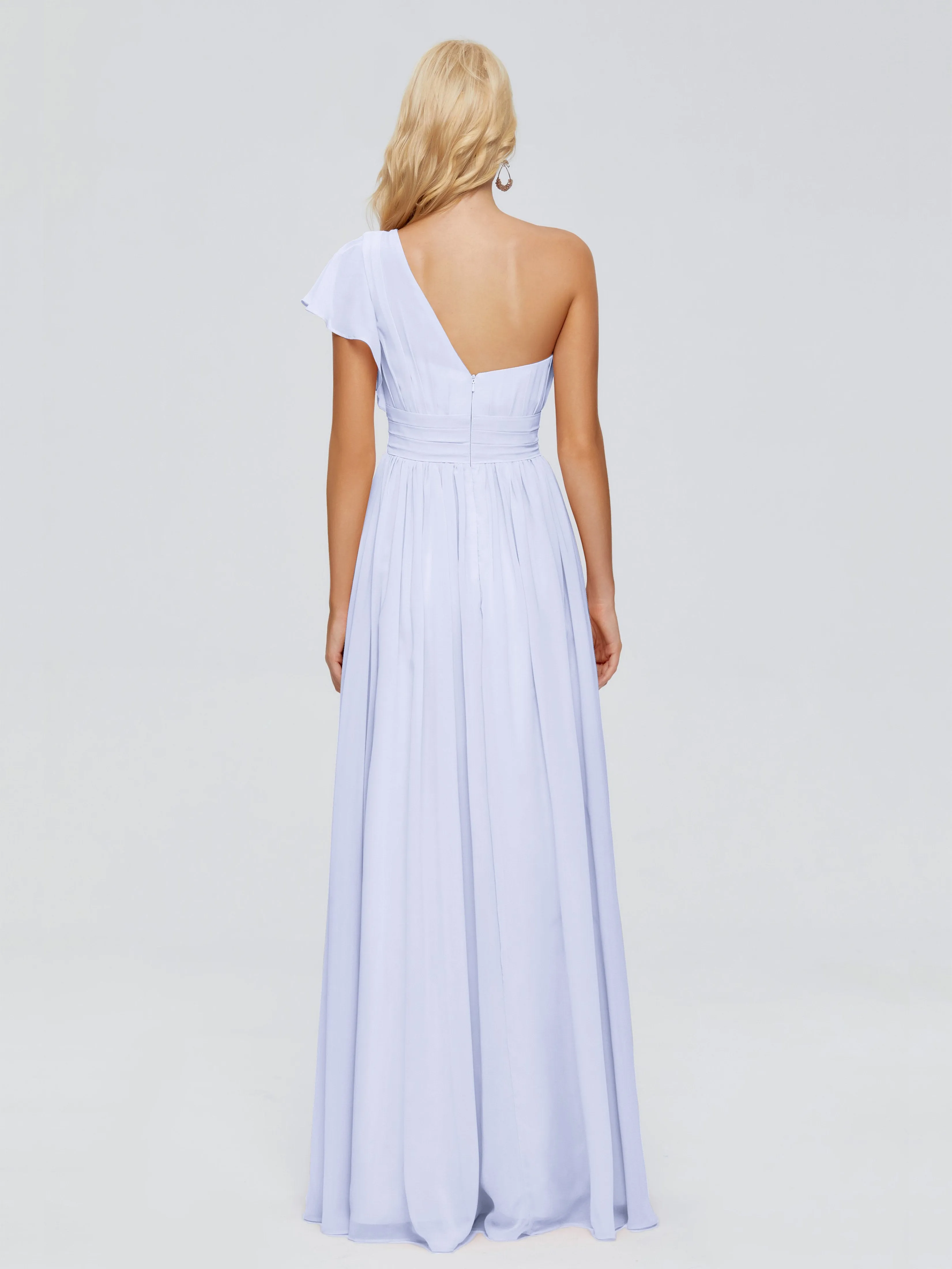 Rylee One Shoulder Chiffon Bridesmaid Dresses