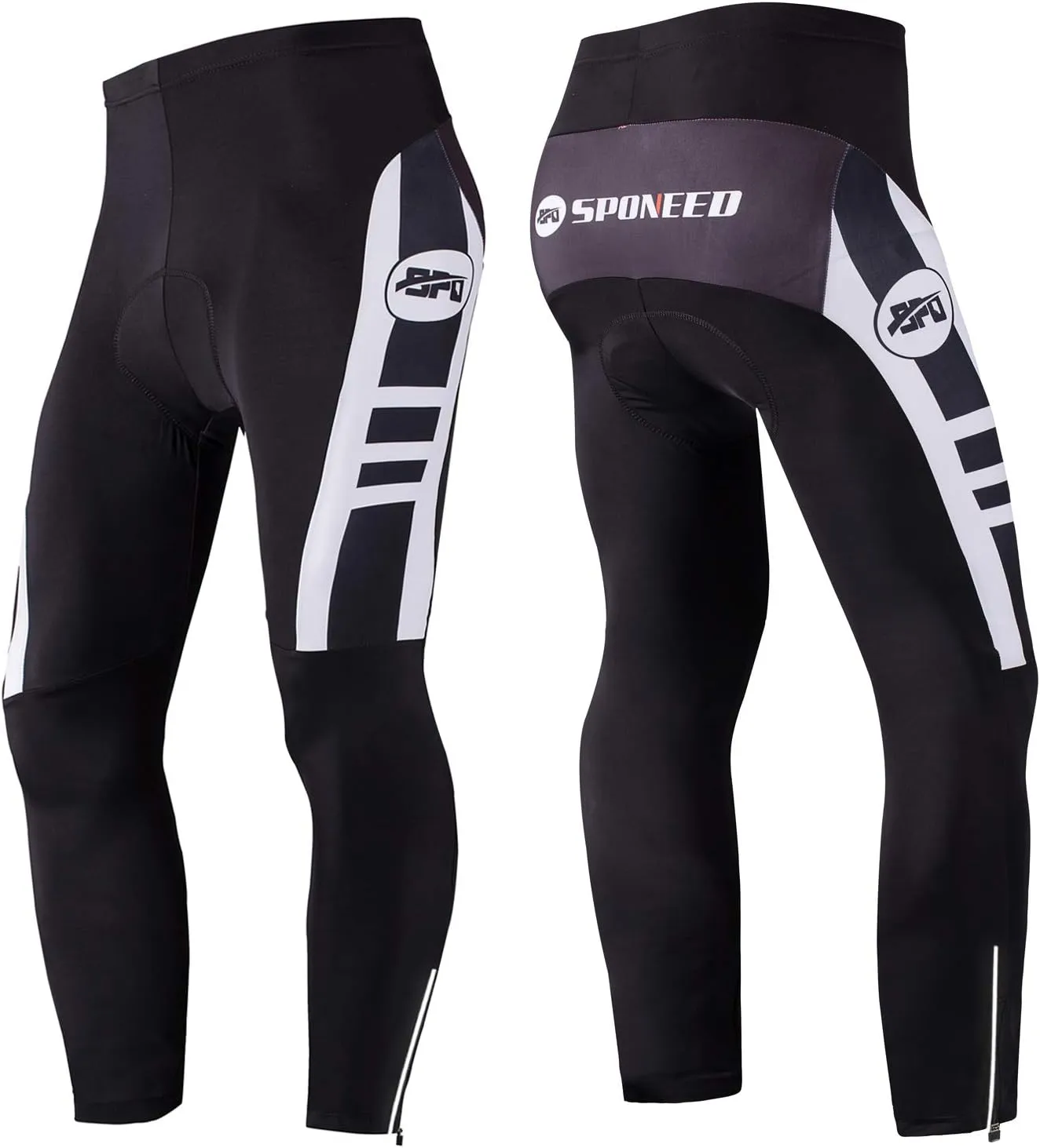 sponeed Cycling Clothes for Men Long Sleeve Mountain Bike Road Bicycle Shirt Jerseys Padded Pants Biking Outfits