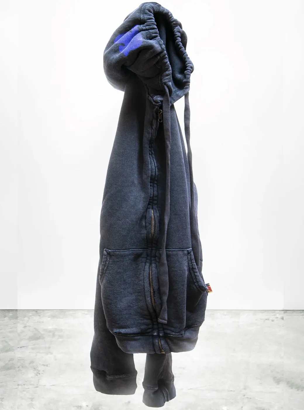 Superfluff Lux Vintagebath Zip Hoodie - Space Dust
