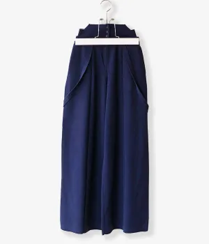 TAN/FINE WOOL OVERALLS(NAVY)