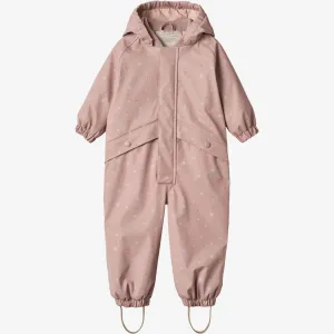 Thermo Rainsuit Aiko | Baby - powder rose flowers
