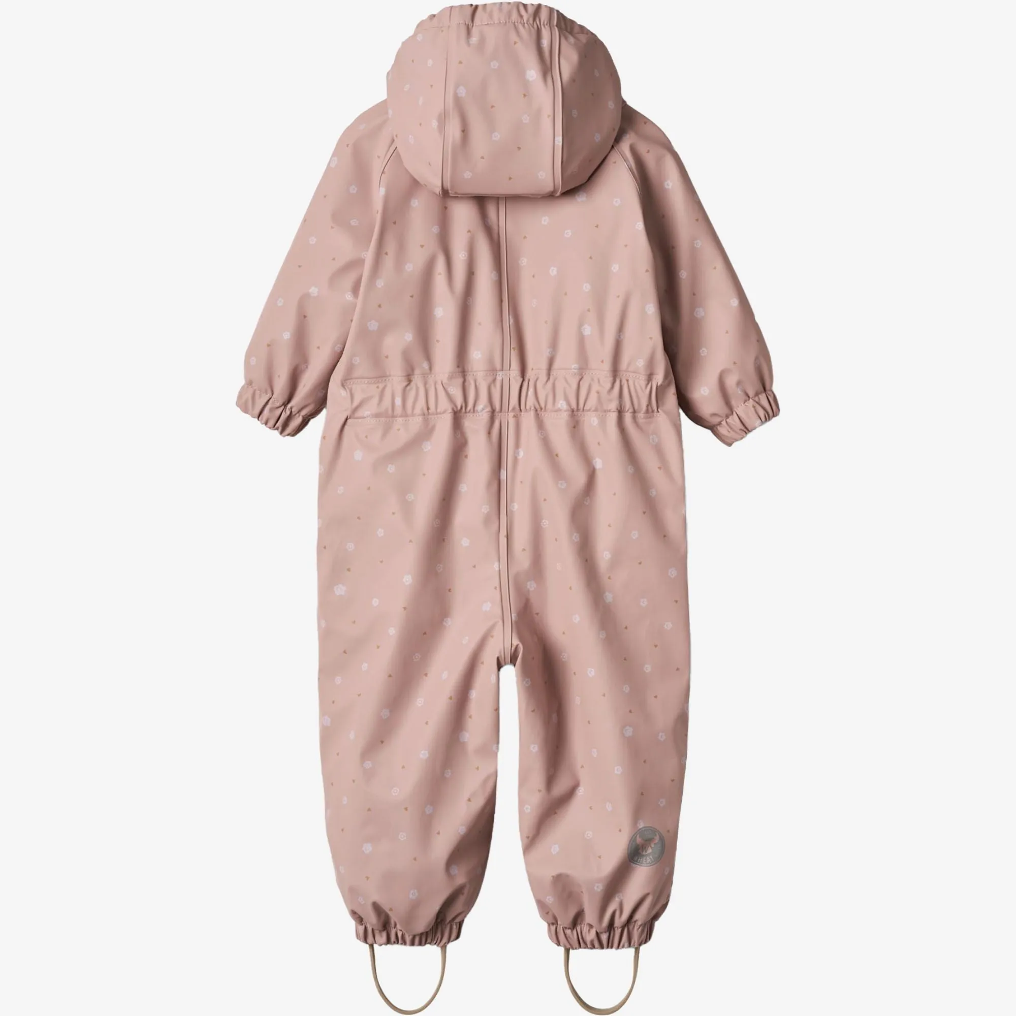 Thermo Rainsuit Aiko | Baby - powder rose flowers