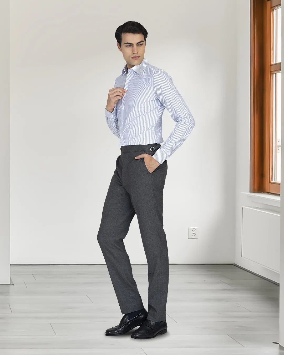 VBC: Dark Grey Tropical Wool