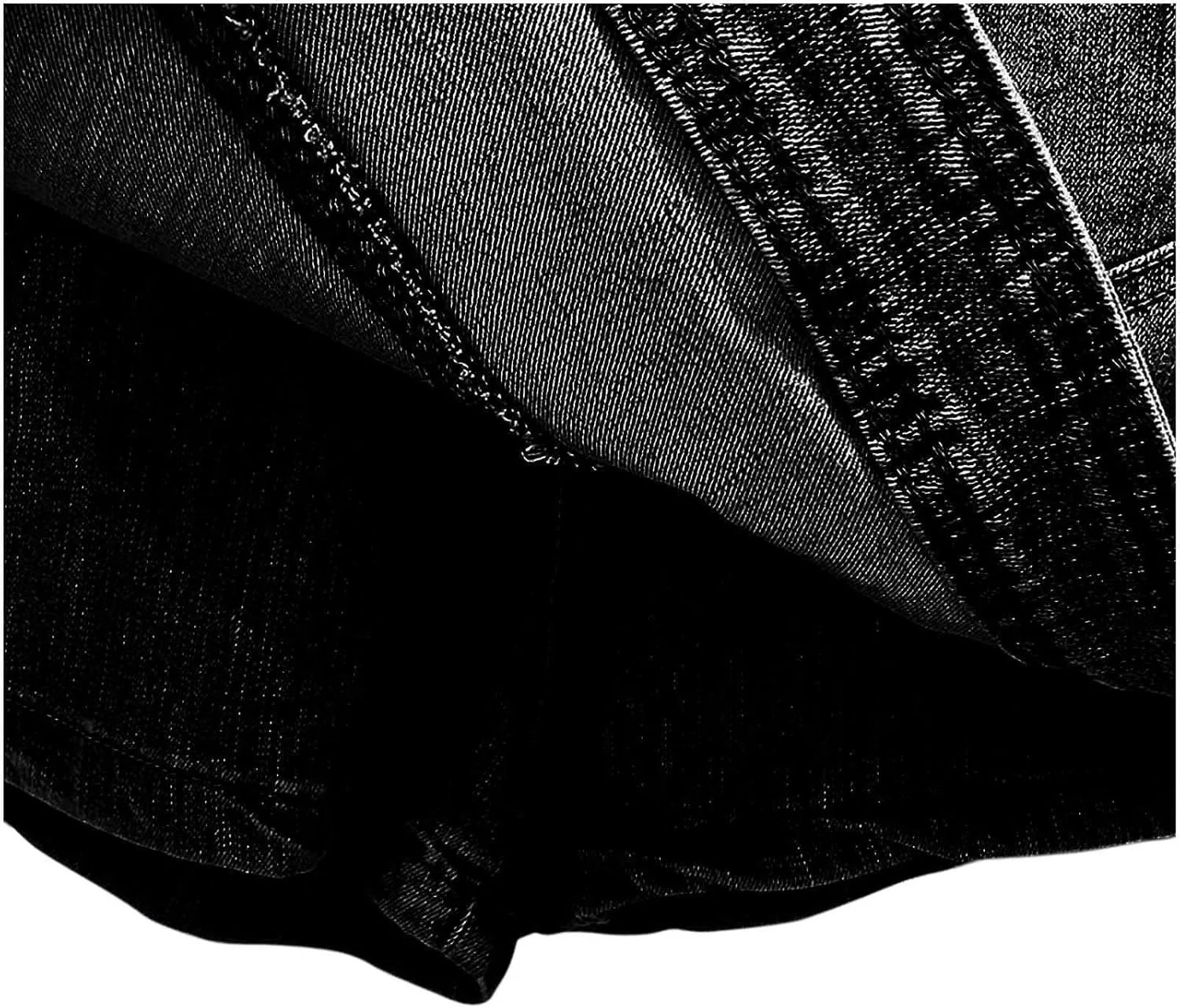 Women's Sexy Mini Denim Skirts Short Jean Skirt Irregular with Pockets Bodycon Denim Skirt Summer Vintage Streetwear
