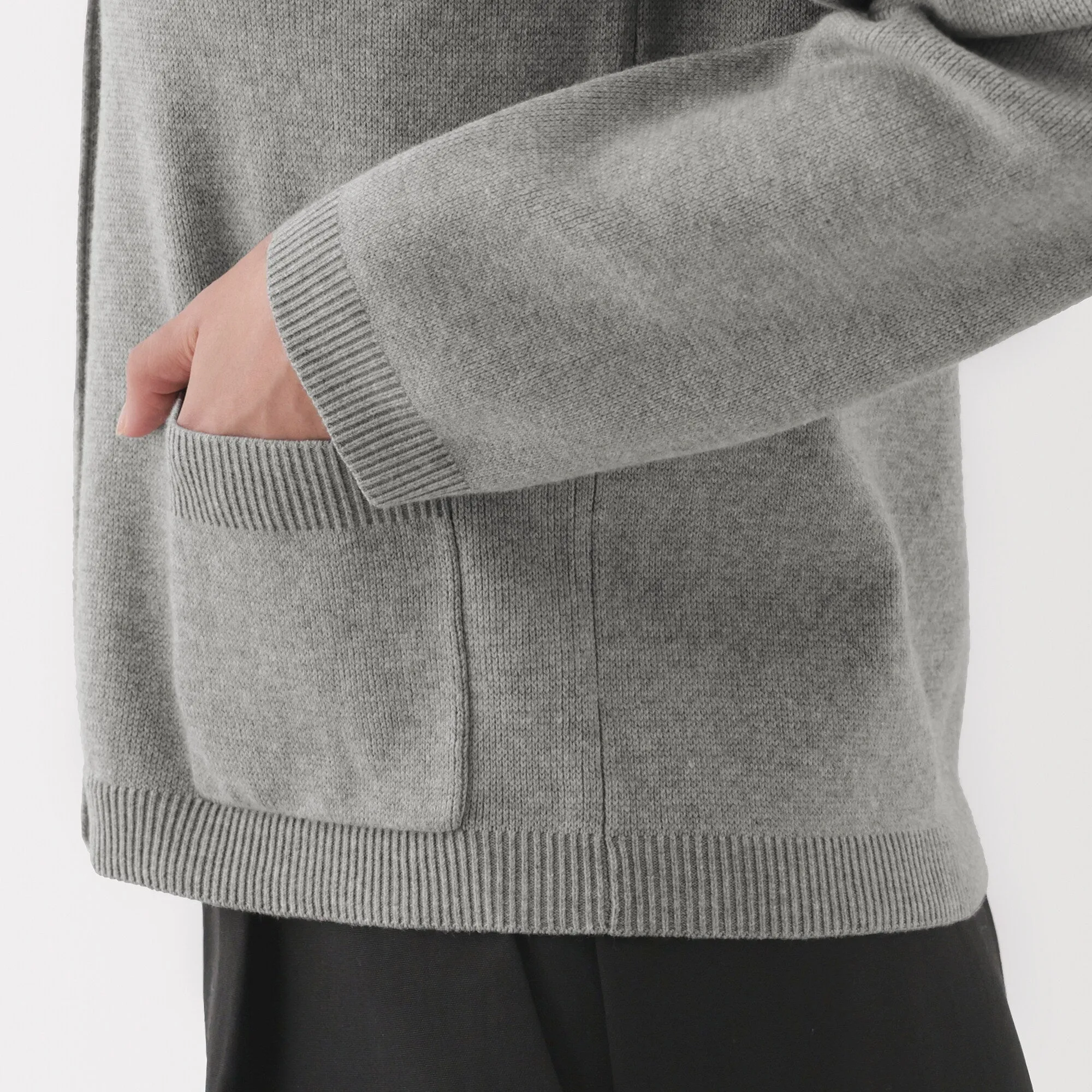 Women's Washable Crew Neck Cardigan