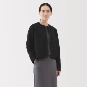 Women's Washable Crew Neck Cardigan